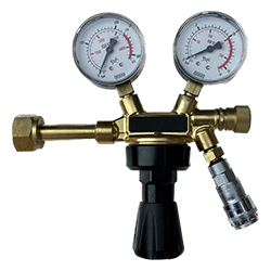 Argon gas pressure valve for the Greensilver Purespark Argon purifier
